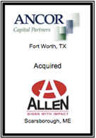 Ancor Capital Partners – Allen Screen Printing