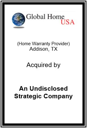 Warranty Global Group, Inc. – Undisclosed Strategic Company