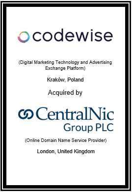 Codewise – CentralNic Group PLC.