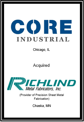 CORE Industrial Partners – Richlind Metal Fabricators